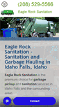 Mobile Screenshot of eaglerocksanitation.com