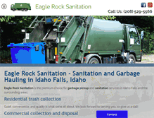 Tablet Screenshot of eaglerocksanitation.com